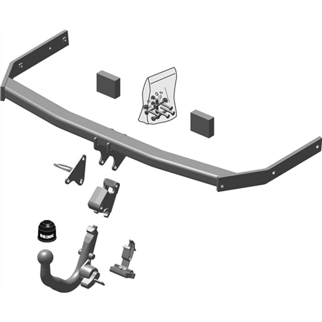 Brink Towbar European for Skoda Yeti (03/2009 - on)