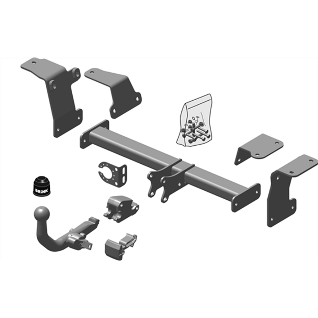 Brink European Style Towbar & Universal Wiring for Suzuki Ignis (10/2016 - on)