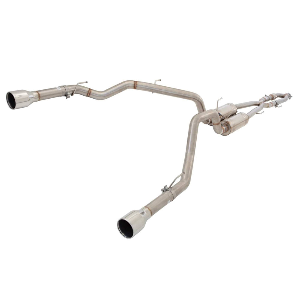 Xforce Cat Back Exhaust for Dodge Ram 1500 DS 5.7L Hemi Twin 2.5″ to Twin 3″ Stainless Steel System