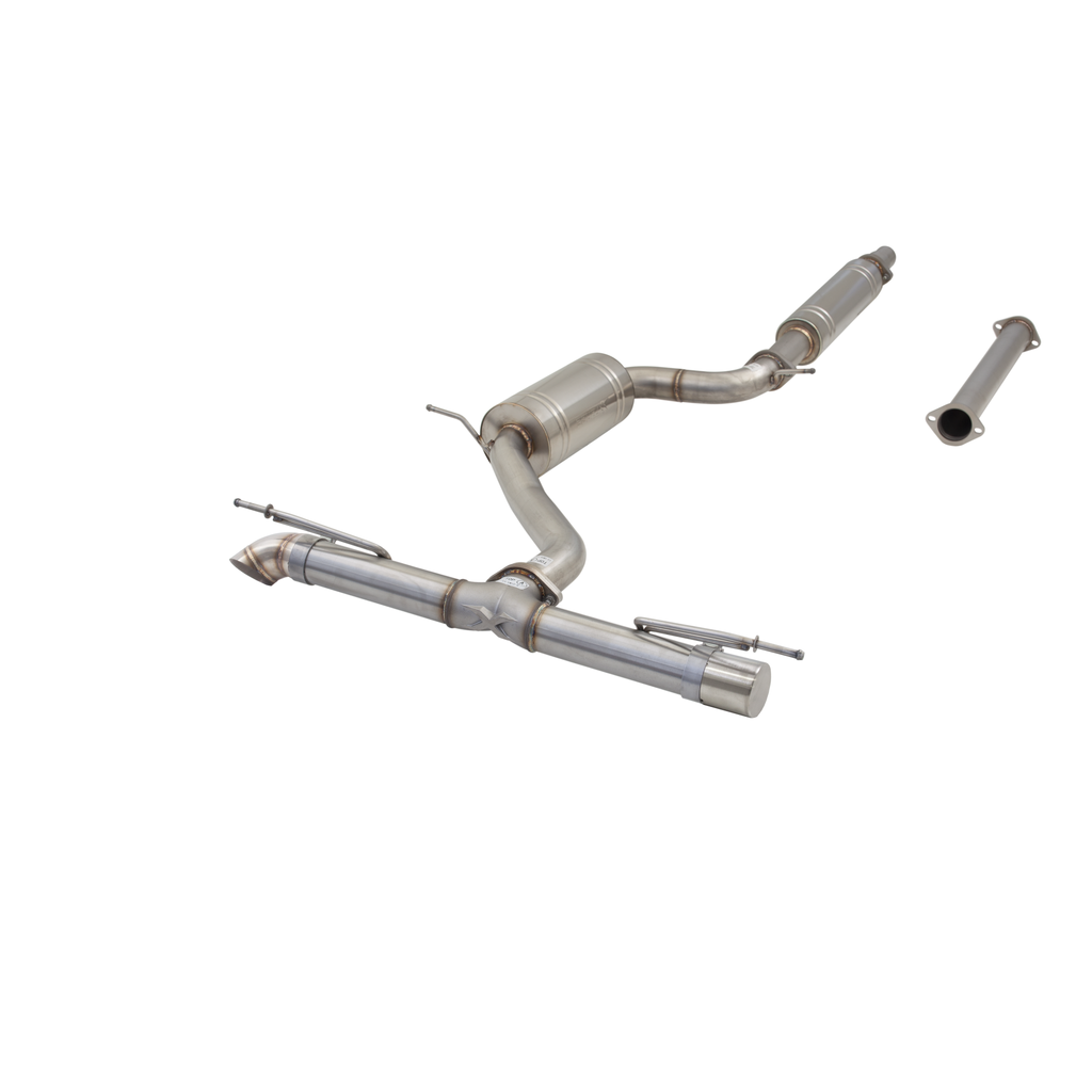 Xforce Catback Exhaust for VW Golf TSI MK7 MK8 1.4 Dual out or Antidrone
