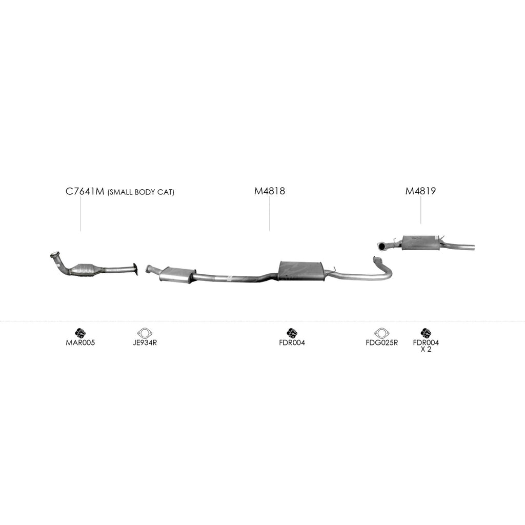Unbranded Exhaust System for Ford LTD (06/1999 - 12/2002)