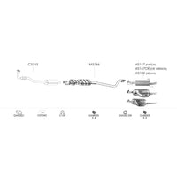 Unbranded Exhaust System for Holden Astra (02/1998 - 08/2000)
