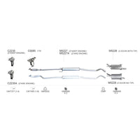 Unbranded Exhaust System for Holden Barina (09/2000 - 12/2005)