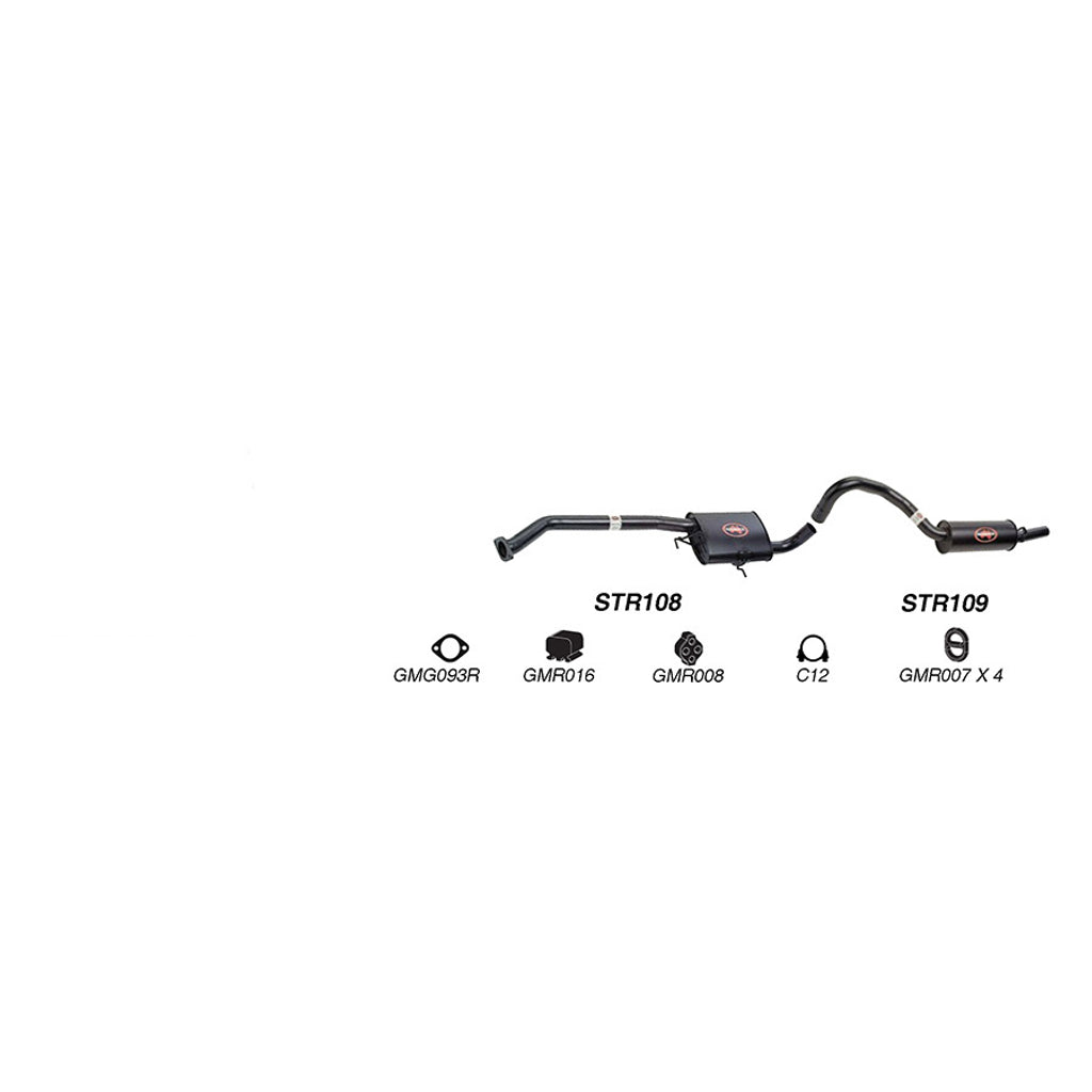 Redback Performance Exhaust System for Holden Commodore (01/1988 - 12/2000), Holden Commodore (01/1988 - 12/2000), Calais (01/1988 - 12/2000)