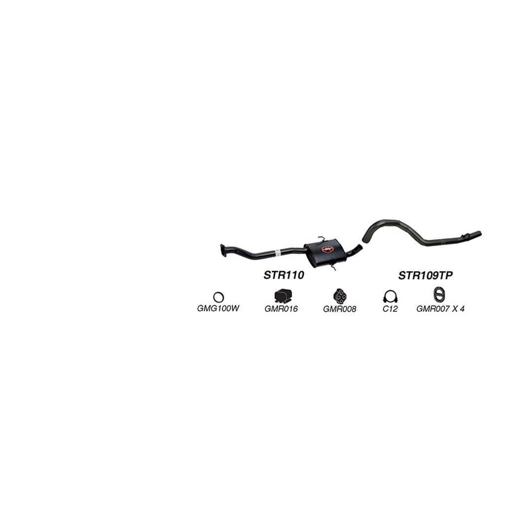 Redback Performance Exhaust System for Holden Commodore (04/1995 - 12/2000)