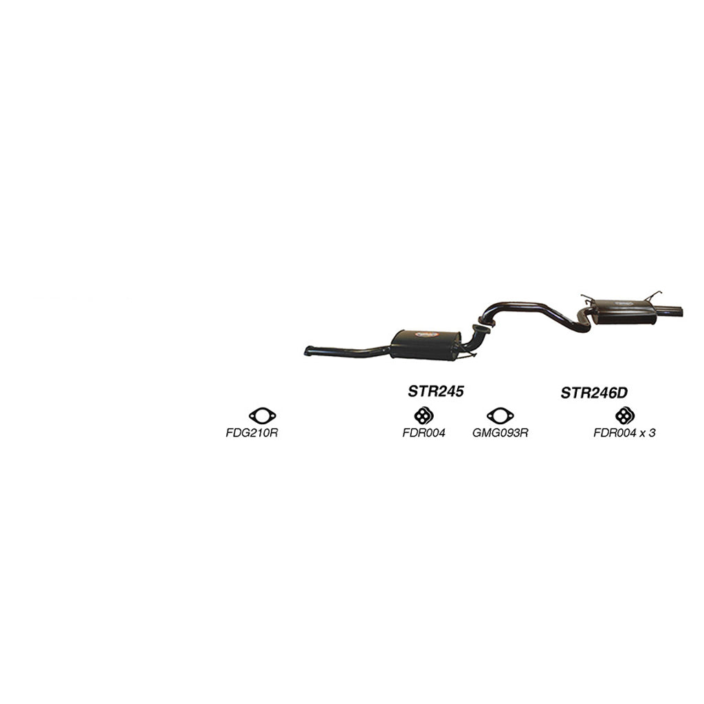 Redback Performance Exhaust System for