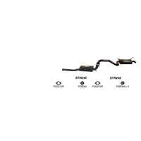 Redback Performance Exhaust System for Ford Falcon (09/2002 - 04/2008), Fairmont (09/2002 - 04/2008)