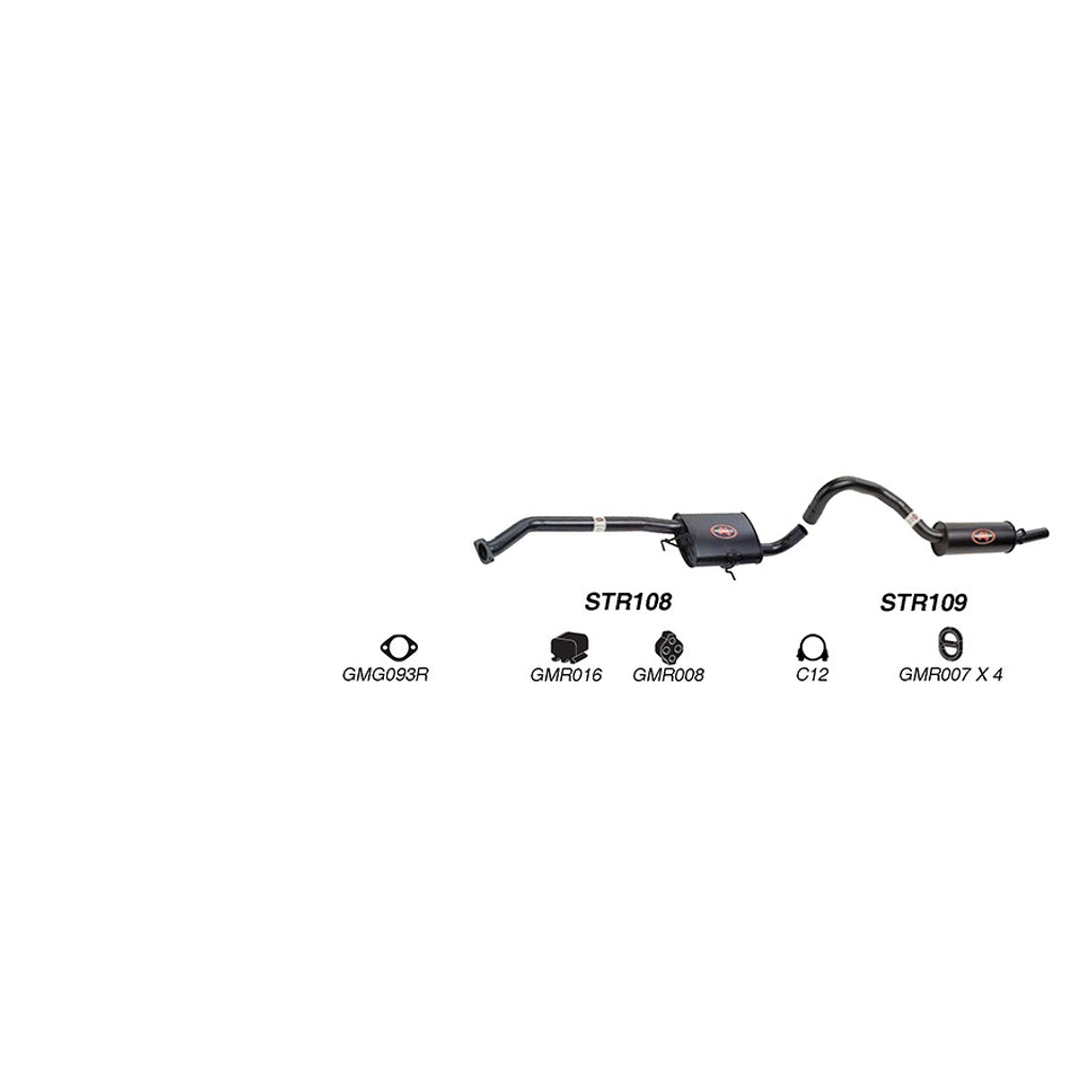 Redback Performance Exhaust System for Holden Commodore (01/1988 - 12/2000), Holden Commodore (01/1988 - 12/2000), Calais (01/1988 - 12/2000)