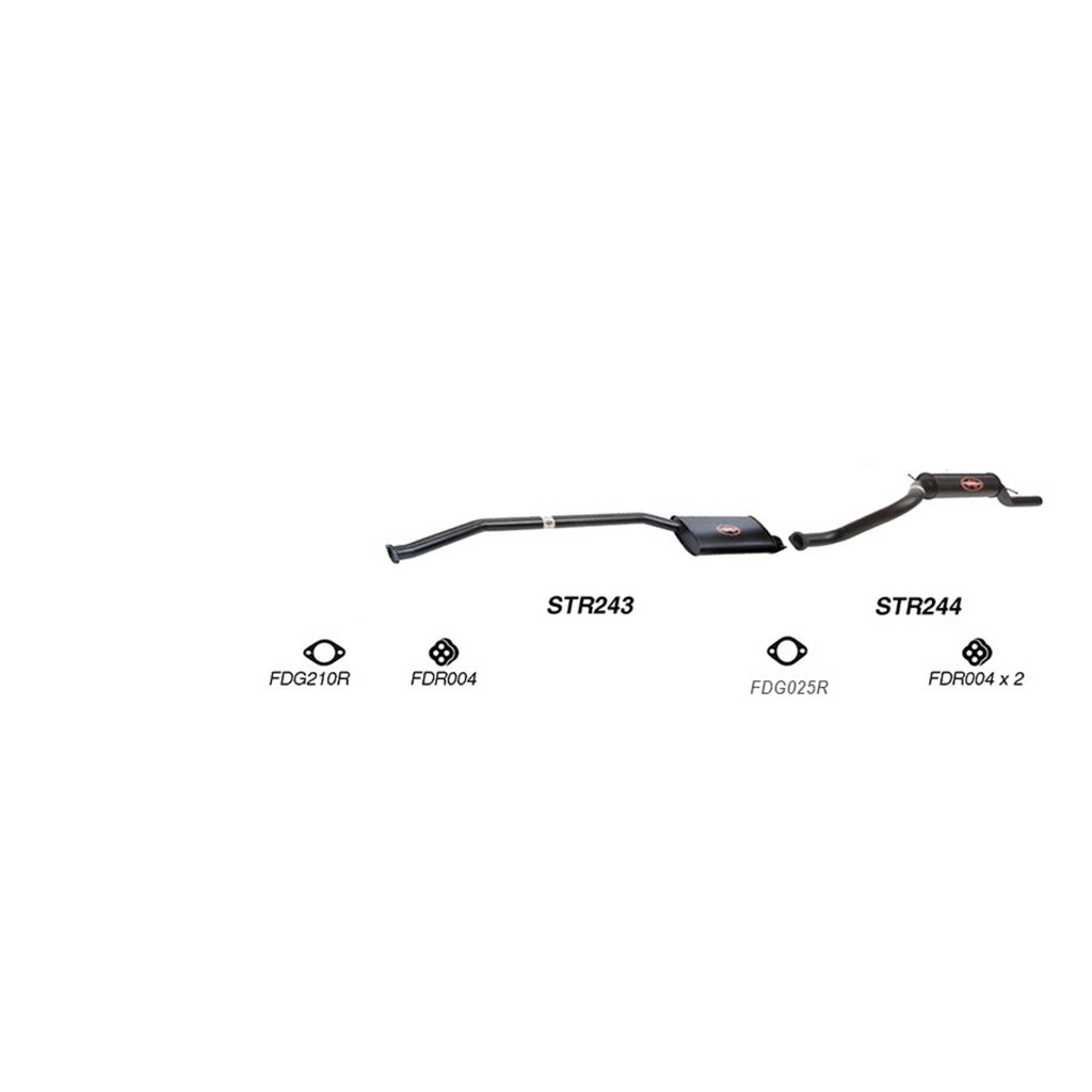 Redback Performance Exhaust System for Ford Falcon (07/1998 - 09/2002), Ford Falcon (07/1998 - 09/2002)