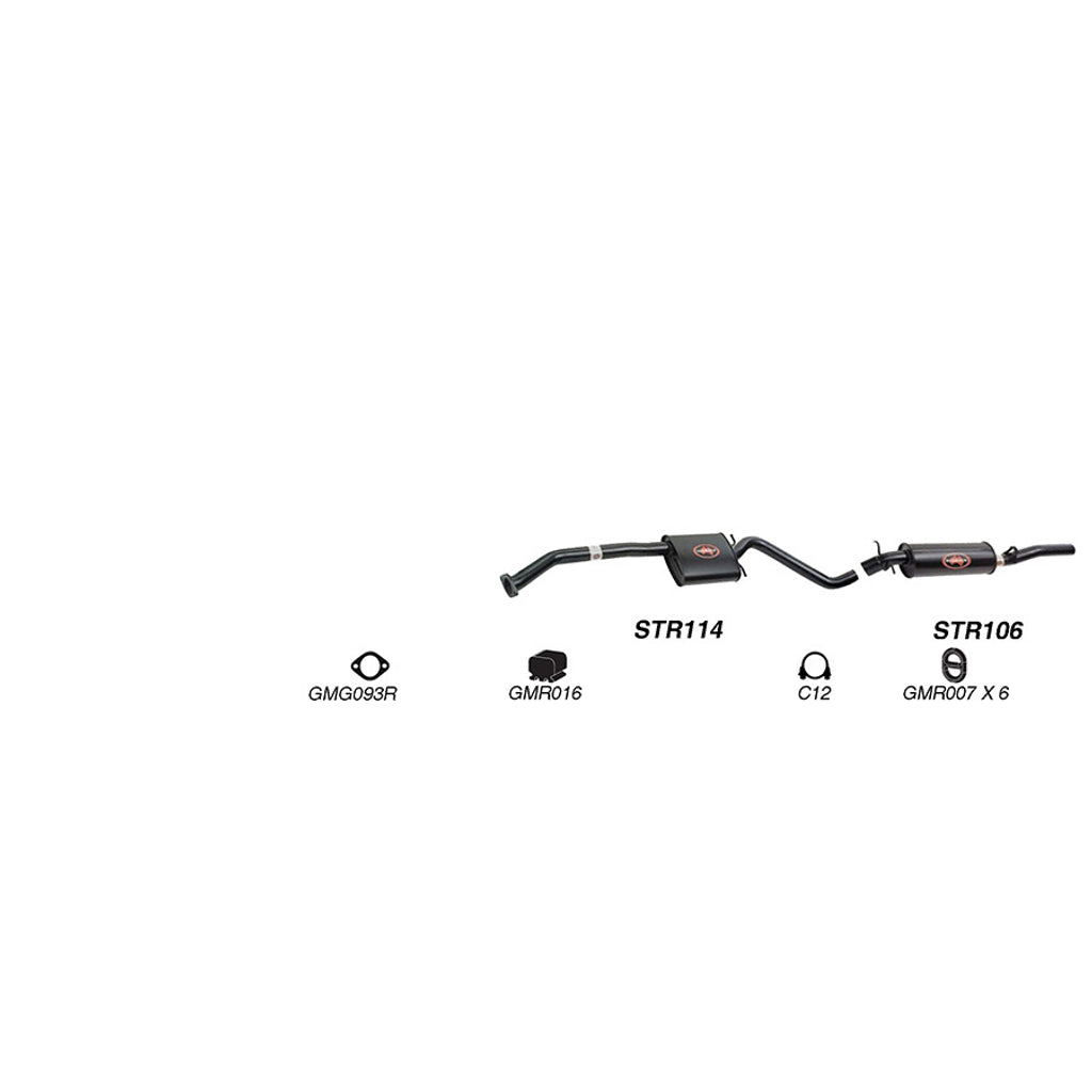 Redback Performance Exhaust System for Holden Caprice (04/1990 - 06/1999), Commodore (04/1990 - 06/1999), Statesman (04/1990 - 06/1999), Calais (04/1990 - 06/1999), Holden Caprice (04/1990 - 06/1999), Statesman (04/1990 - 06/1999)