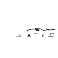 Redback Performance Exhaust System for Holden Caprice (04/1990 - 06/1999), Commodore (04/1990 - 06/1999), Statesman (04/1990 - 06/1999), Calais (04/1990 - 06/1999), Holden Caprice (04/1990 - 06/1999), Statesman (04/1990 - 06/1999)