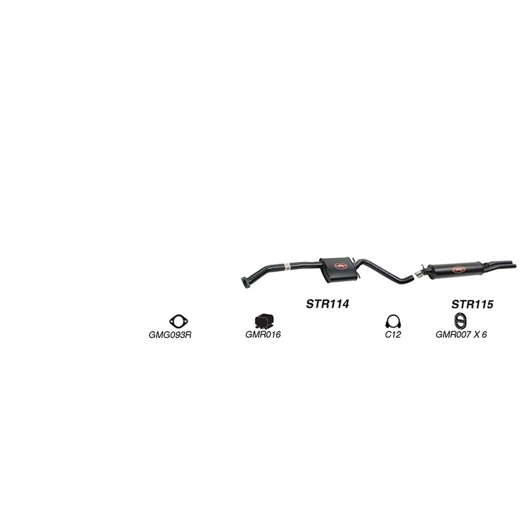 Redback Performance Exhaust System for Holden Caprice (04/1990 - 02/1994), Holden Caprice (04/1990 - 02/1994)