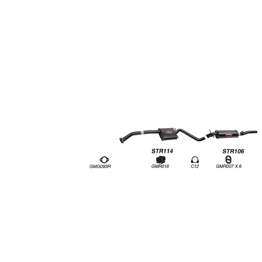 Redback Performance Exhaust System for Holden Caprice (04/1990 - 06/1999), Commodore (04/1990 - 06/1999), Statesman (04/1990 - 06/1999), Calais (04/1990 - 06/1999), Holden Caprice (04/1990 - 06/1999), Statesman (04/1990 - 06/1999)
