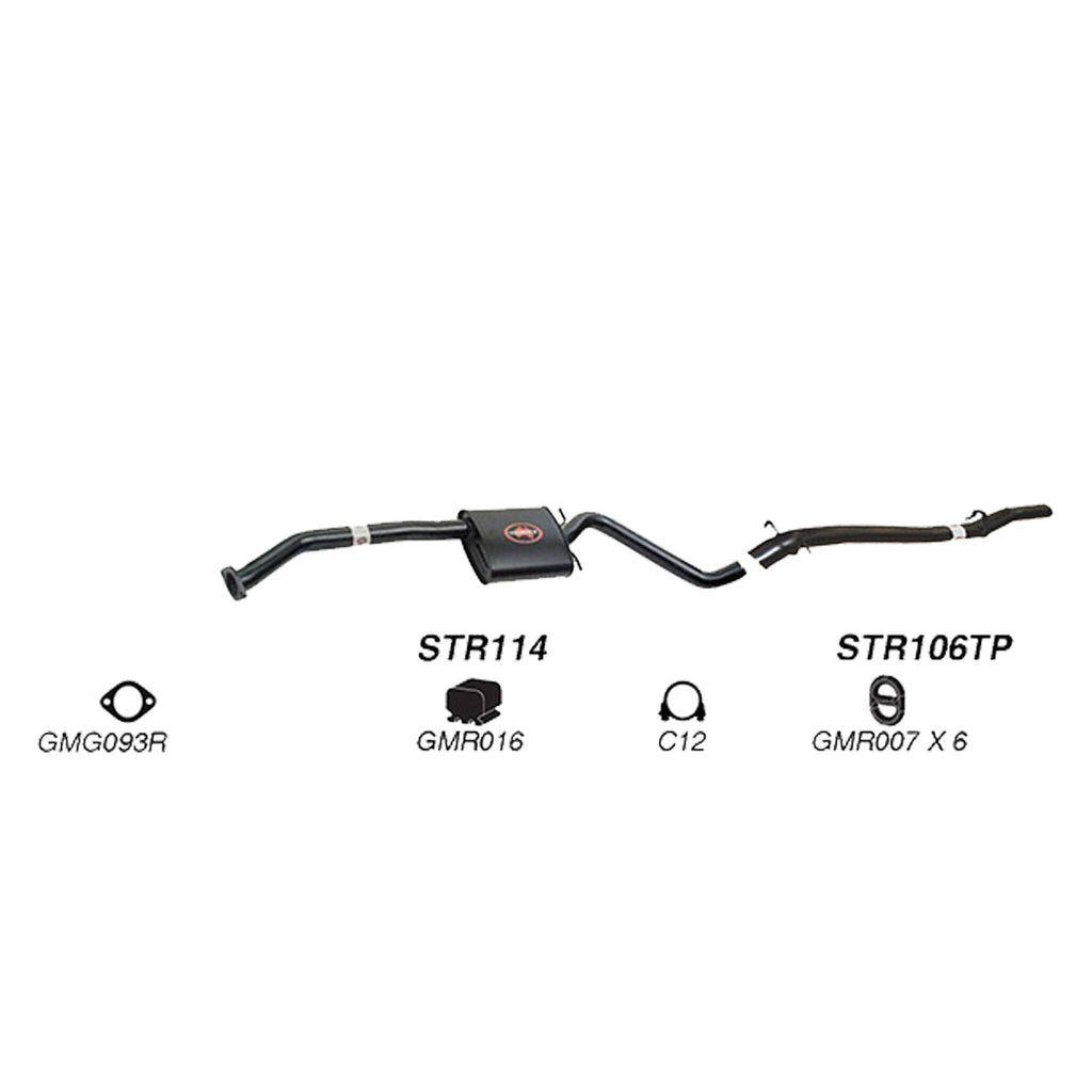 Redback Performance Exhaust System for Holden Caprice (04/1990 - 06/1999), Statesman (04/1990 - 06/1999)