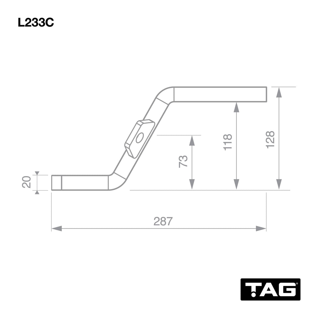 TAG Class 2 Tow Ball Mount