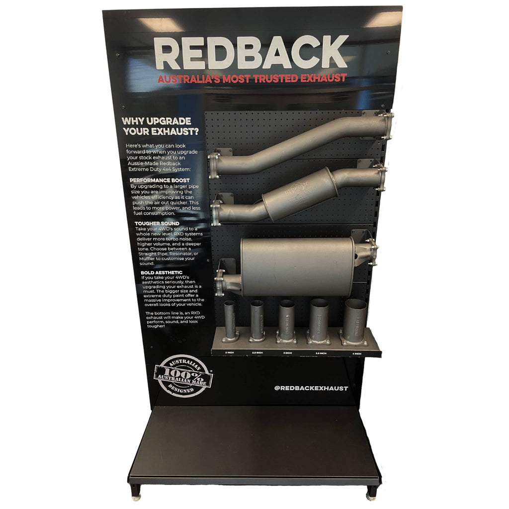 Redback Exteme Duty Exhaust Display 2000 x 1250 x 450 RXD