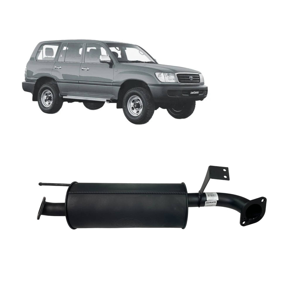 Redback Performance Exhaust System for Toyota Landcruiser 105 Series
