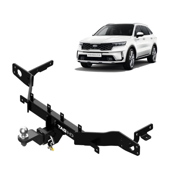 TAG Heavy Duty Towbar & Direct Fit Wiring for KIA Sorento Facelift Models (2024 - On)