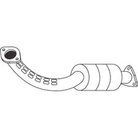 Unbranded Exhaust System for Honda CR-V (12/2001 - 09/2006)