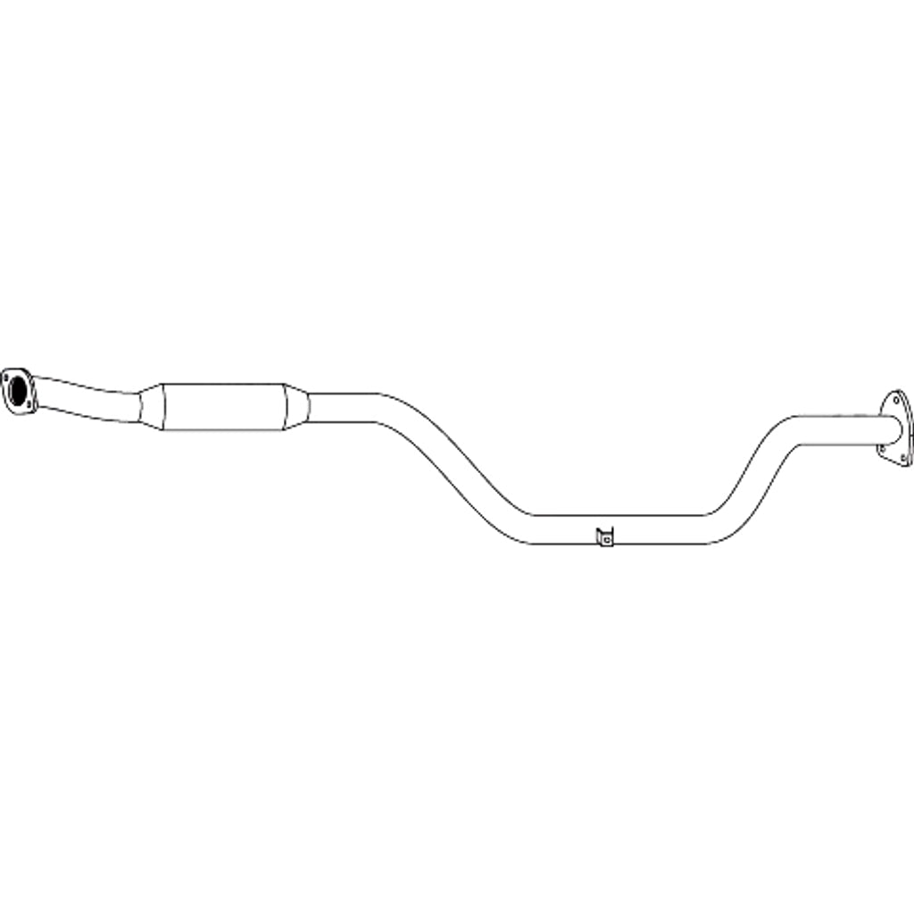Unbranded Standard Replacement Exhaust for Mitsubishi Lancer (09/1995 - 2003)
