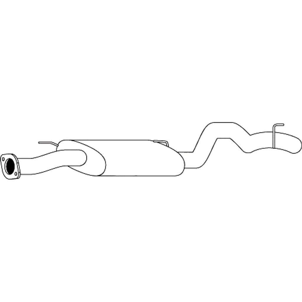 Unbranded Exhaust System for Holden Rodeo (02/2003 - 01/2007)