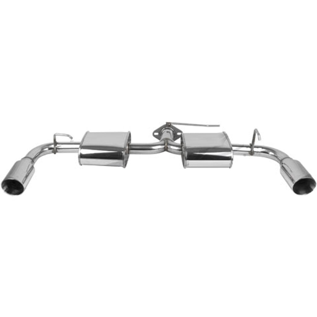 Xforce Exhaust For Mitsubishi CJ Lancer Dual Side Rear Muffler