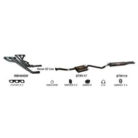 Redback Performance Exhaust System for Holden Commodore (04/1995 - 1997), Calais (04/1995 - 1997)