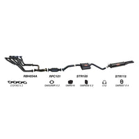 Redback Performance Exhaust System for Holden Commodore (04/1995 - 1997), Calais (04/1995 - 1997)
