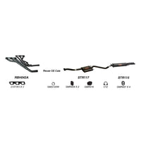 Redback Performance Exhaust System for Holden Calais (04/1995 - 12/2000), Commodore (04/1995 - 12/2000), Caprice (04/1995 - 12/2000), Statesman (04/1995 - 12/2000), Holden Caprice (04/1990 - 02/1994), Holden Commodore (04/1995 - 1997), Calais (04/1995...