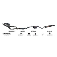 Redback Performance Exhaust System for Holden Commodore (04/1995 - 09/1997), Calais (04/1995 - 09/1997)