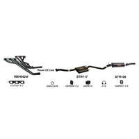 Redback Performance Exhaust System for Holden Caprice (04/1990 - 02/1994), Holden Commodore (04/1995 - 1997), Calais (04/1995 - 1997)