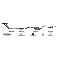 Redback Performance Exhaust System for Holden Commodore (03/1986 - 09/1988), Holden Commodore (08/1988 - 10/1991)