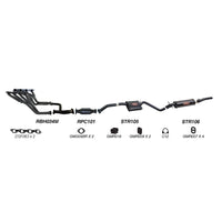 Redback Performance Exhaust System for Holden Commodore (09/1991 - 09/1997), Calais (09/1991 - 09/1997), Holden Caprice (04/1990 - 02/1994)