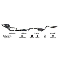 Redback Performance Exhaust System for Holden Calais (08/1988 - 09/1997), Commodore (08/1988 - 09/1997), Holden Commodore (08/1988 - 10/1991)