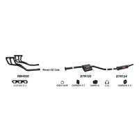 Redback Performance Exhaust System for Holden Caprice (09/1997 - 08/2004), Statesman (09/1997 - 08/2004), Commodore (09/1997 - 08/2004), Calais (09/1997 - 08/2004), HSV XU6 (09/1997 - 08/2004), Holden Commodore (09/1997 - 08/2004), Calais (09/1997 -...