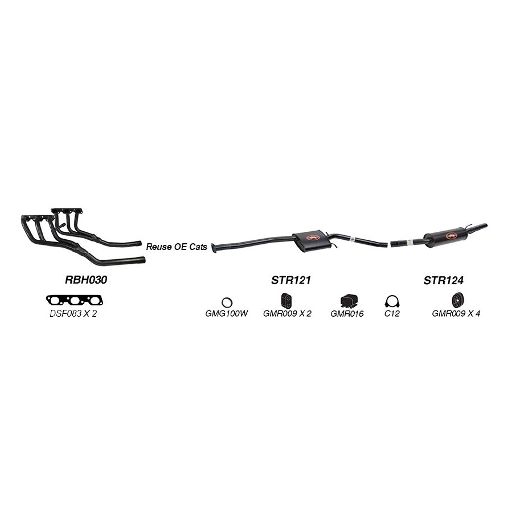 Redback Performance Exhaust System for
