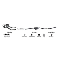 Redback Performance Exhaust System for Holden Caprice (09/1997 - 08/2004), Statesman (09/1997 - 08/2004), Commodore (09/1997 - 08/2004), Calais (09/1997 - 08/2004), HSV XU6 (09/1997 - 08/2004), Holden Caprice (09/1997 - 08/2004), Statesman (09/1997 -...