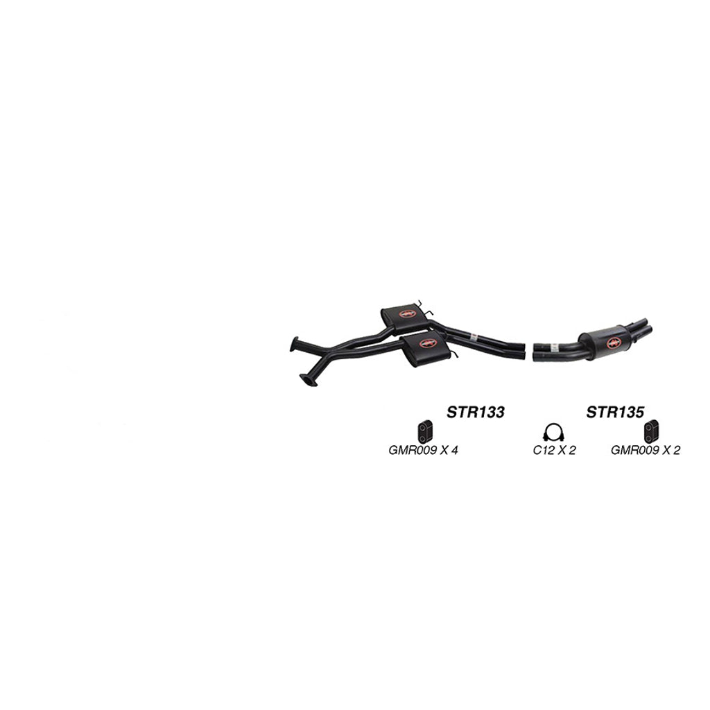 Redback Performance Exhaust System for