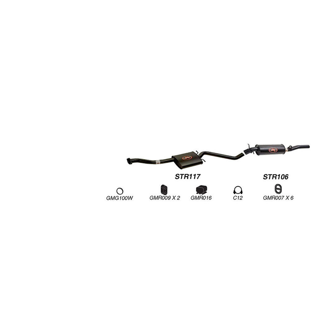 Redback Performance Exhaust System for