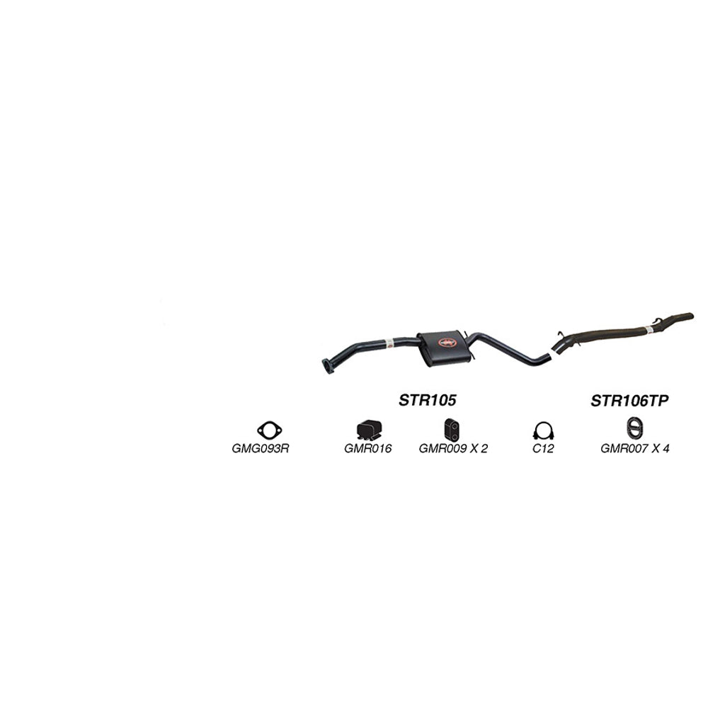 Redback Performance Exhaust System for Holden Commodore (09/1991 - 09/1997), Calais (09/1991 - 09/1997)