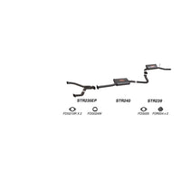 Redback Performance Exhaust System for Ford Falcon (07/1991 - 09/2002), Fairmont (07/1991 - 09/2002), Ford Falcon (09/1998 - 09/2002), Fairmont (09/1998 - 09/2002), Ford Falcon (09/1998 - 09/2002), Fairmont (09/1998 - 09/2002)