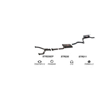 Redback Performance Exhaust System for Ford Falcon (09/1998 - 09/2002), Ford Falcon (09/1998 - 09/2002), Ford Falcon (09/1998 - 09/2002)