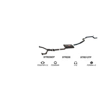 Redback Performance Exhaust System for Ford Falcon (07/1991 - 09/2002), Fairmont (07/1991 - 09/2002), Ford Falcon (07/1991 - 09/2002), Fairmont (07/1991 - 09/2002)