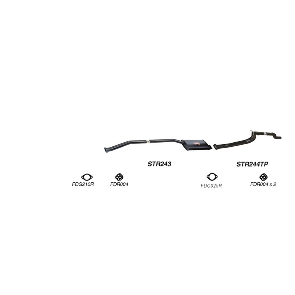 Redback Performance Exhaust System for Ford Falcon (06/1999 - 09/2002)