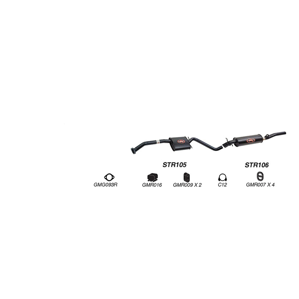 Redback Performance Exhaust System for Holden Caprice (04/1990 - 06/1999), Commodore (04/1990 - 06/1999), Statesman (04/1990 - 06/1999), Calais (04/1990 - 06/1999)