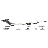 Redback Performance Exhaust System for Holden Commodore (04/1995 - 08/1997), Calais (04/1995 - 08/1997)