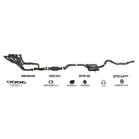 Redback Performance Exhaust System for Holden Calais (08/1988 - 09/1997), Commodore (08/1988 - 09/1997), Holden Commodore (03/1986 - 1997), Calais (03/1986 - 1997)
