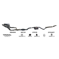 Redback Performance Exhaust System for Holden Commodore (09/1991 - 09/1997), Calais (09/1991 - 09/1997), Holden Commodore (03/1990 - 06/1999), Caprice (03/1990 - 06/1999), Calais (03/1990 - 06/1999), Statesman (03/1990 - 06/1999)