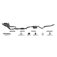 Redback Performance Exhaust System for Holden Commodore (04/1995 - 09/1997), Calais (04/1995 - 09/1997)