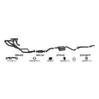 Redback Performance Exhaust System for Holden Commodore (10/1991 - 04/1995), Calais (10/1991 - 04/1995)